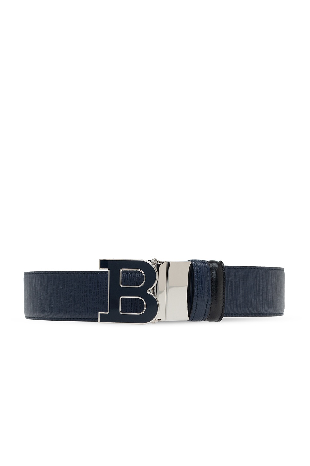 Navy blue 2025 bally belt